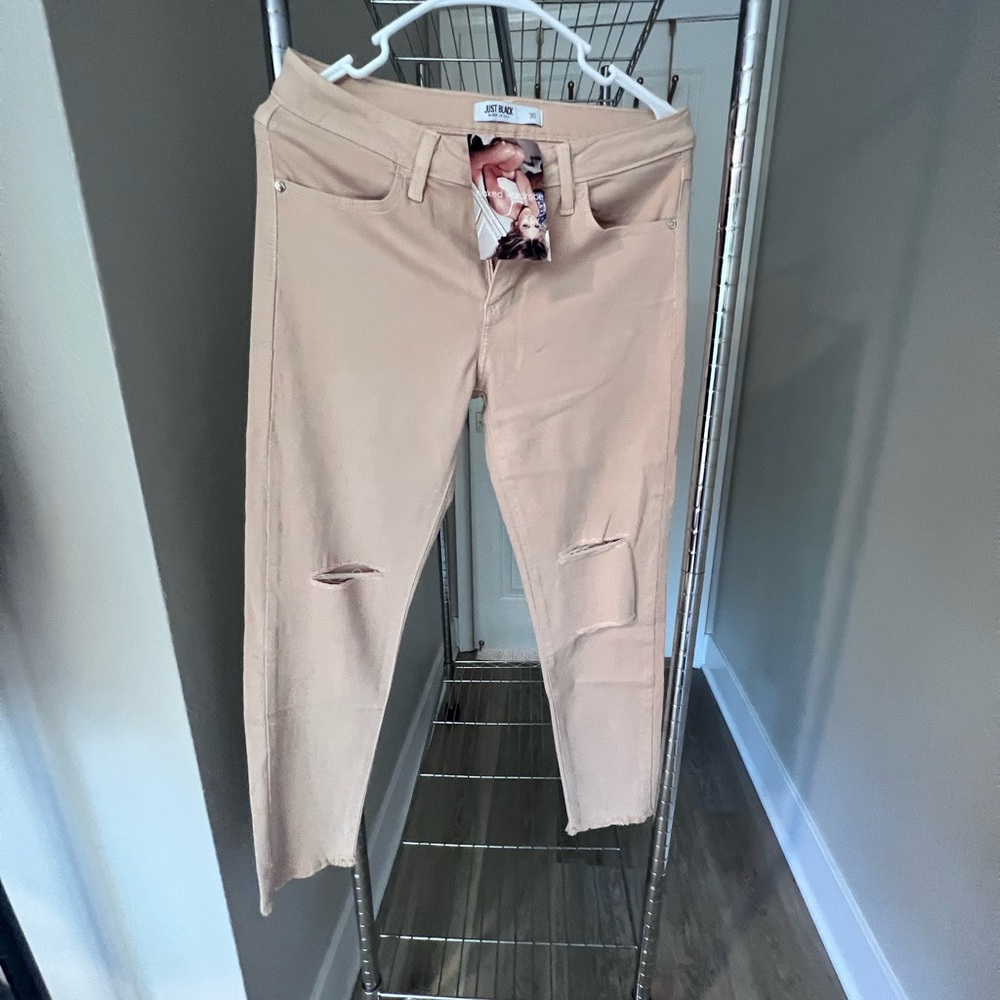 Naked wardrobe distressed pants